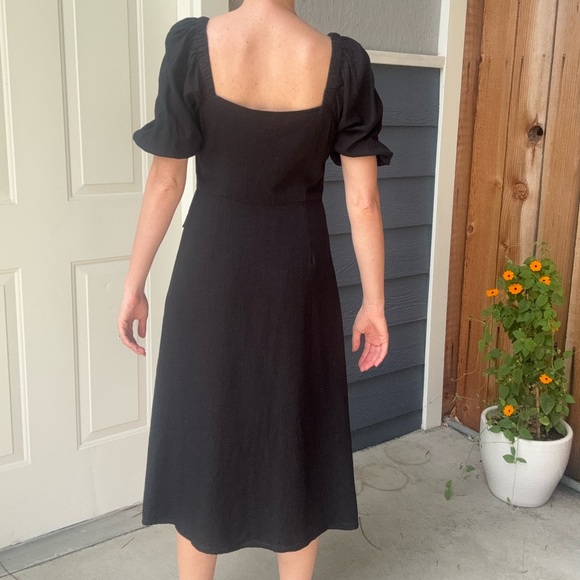 BCBG Black CottageCore Dress - Picture 3 of 12